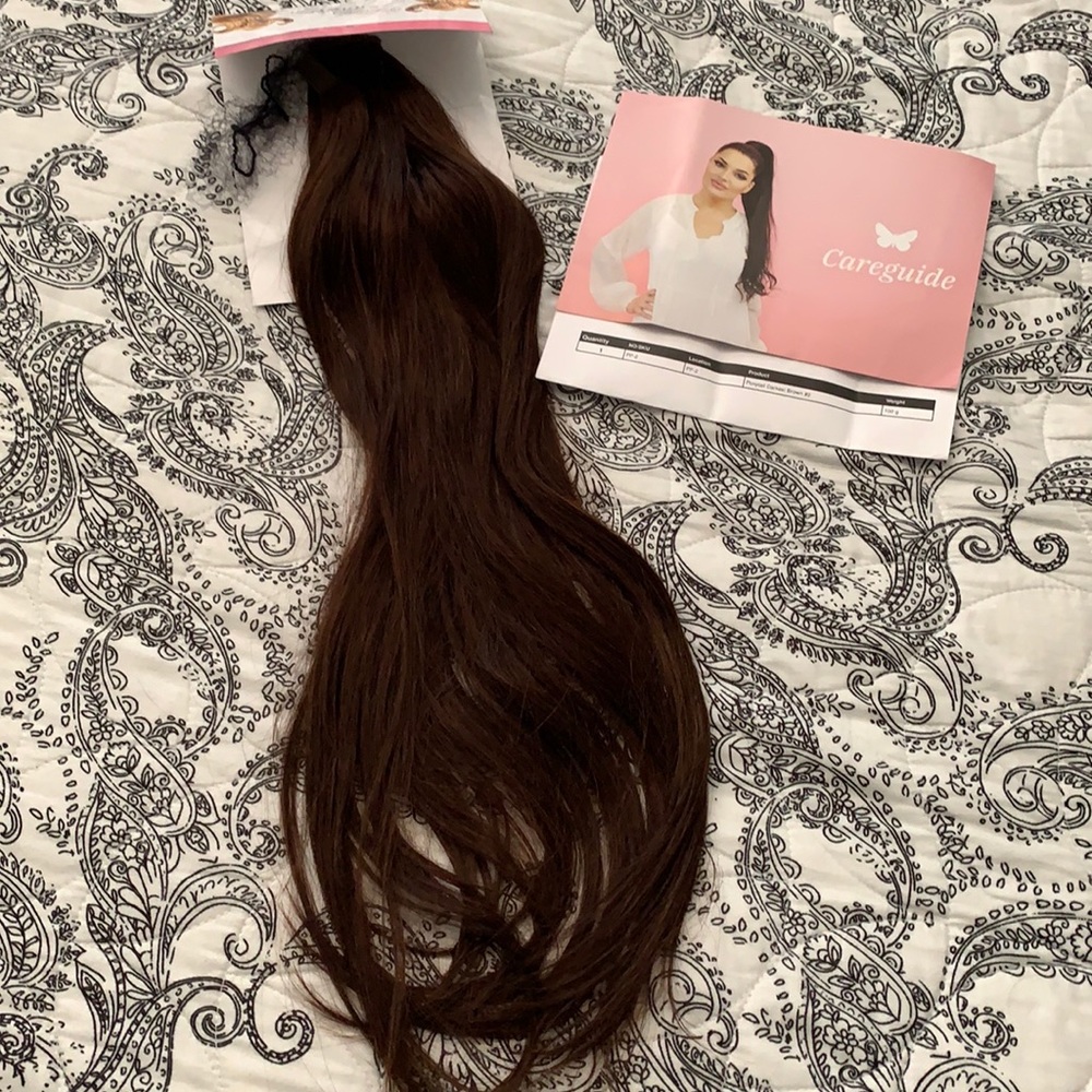 Luxury for Princess ponytail